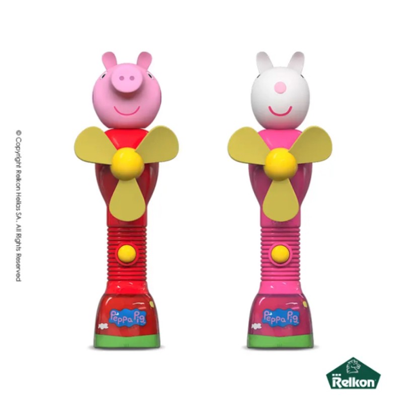 Peppa Pig Funky Fans Ανεμιστηράκι Με 5gr. Candies (12τμχ.)