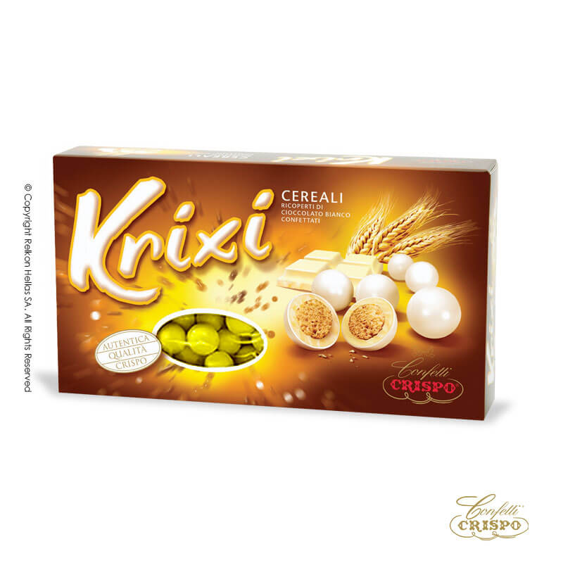 Κουφέτα Crispo - Krixi Λεμόνι Κίτρινο (0,9kg.) ≈190τμχ.