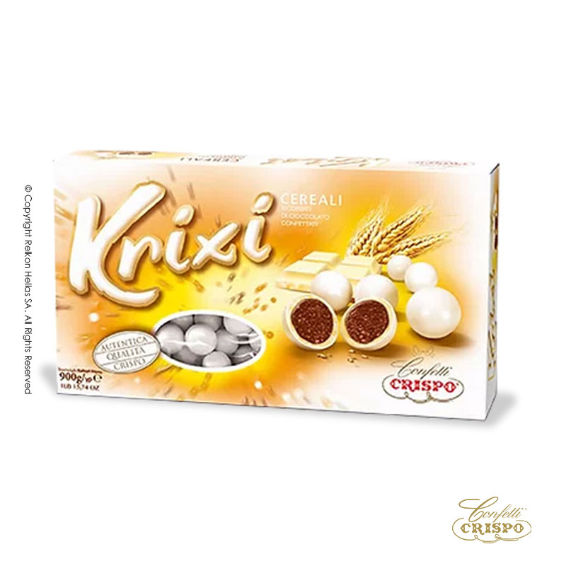 Κουφέτα Crispo - Krixi Λευκά (0,9kg.) ≈190τμχ.