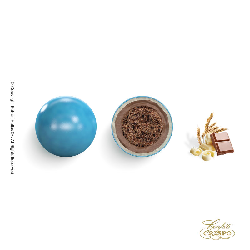 Κουφέτα Crispo - Krixi Γαλάζιο (0,9kg.) ≈190τμχ.