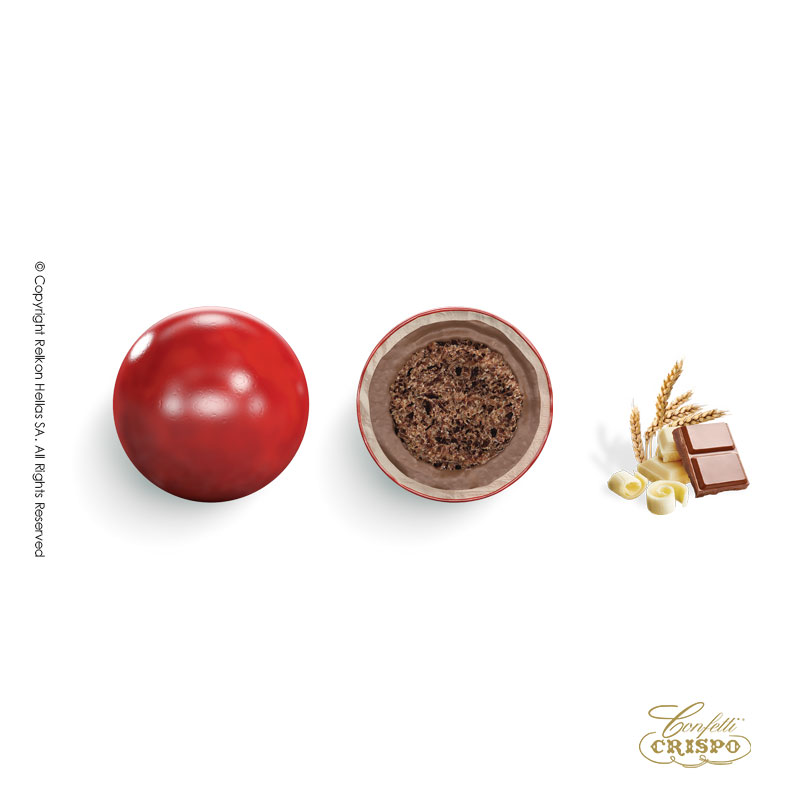 Κουφέτα Crispo - Krixi Κόκκινο (0,9kg.) ≈190τμχ.