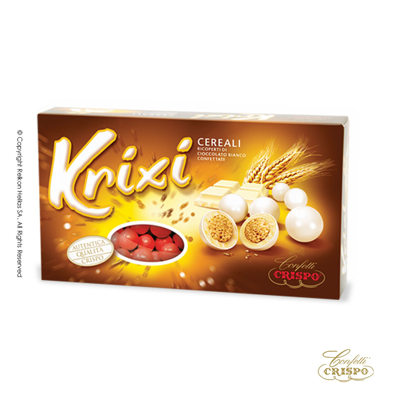 Κουφέτα Crispo - Krixi Κόκκινο (0,9kg.) ≈190τμχ.