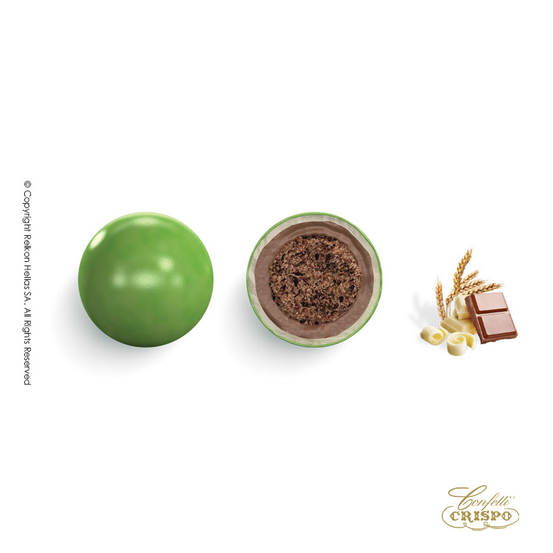 Κουφέτα Crispo - Krixi Πράσινο (0,9kg.) ≈190τμχ.