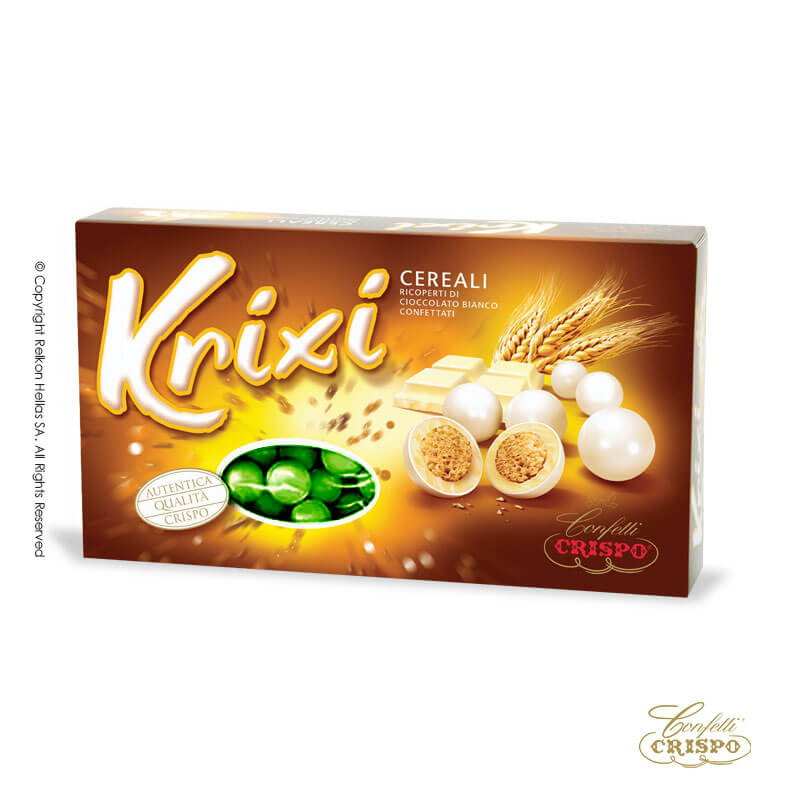 Κουφέτα Crispo - Krixi Πράσινο (0,9kg.) ≈190τμχ.