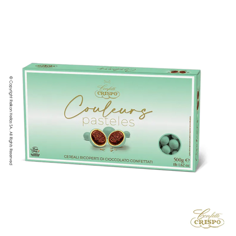 Κουφέτα Crispo - Krixi Pastel Tiffany (0,5kg.) ≈110τμχ.