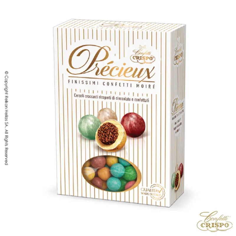 Κουφέτα Crispo - Krixi Precieux Light Πολύχρωμα (0,7kg.) ≈200τμχ.