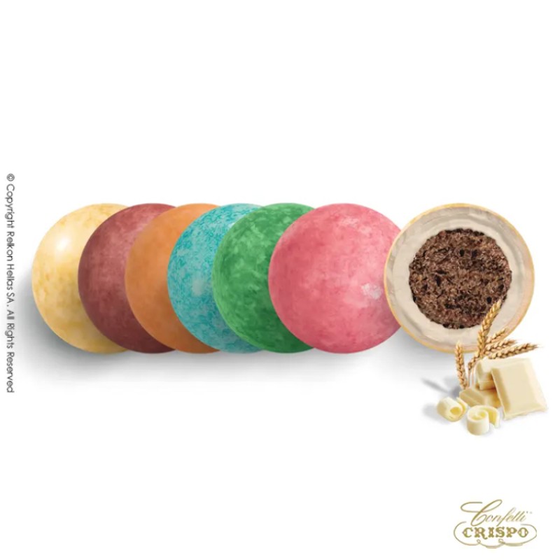 Κουφέτα Crispo - Krixi Precieux Light Πολύχρωμα (0,7kg.) ≈200τμχ.