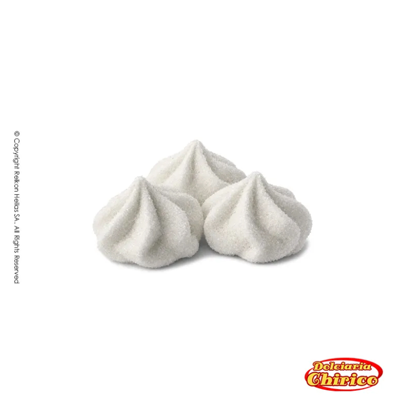 Marshmallow Ζαχαρωτά Chirico Μπεζές Λευκός (0.75kg.) ≈75τμχ.