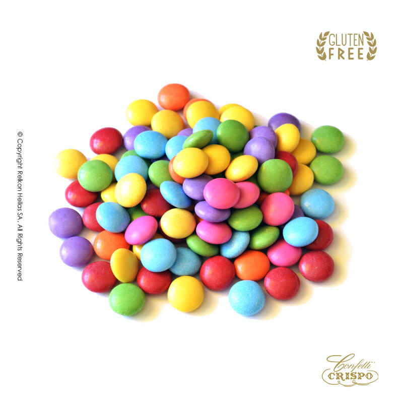 Κουφέτα Crispo - Maxi Nembo Choco Lentils (1kg.) ≈900τμχ.