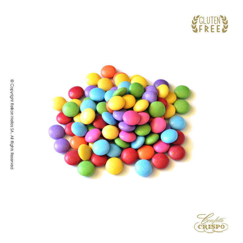 Κουφέτα Crispo - Mini Nembo Choco Lentils (1kg.) ≈2.400τμχ.