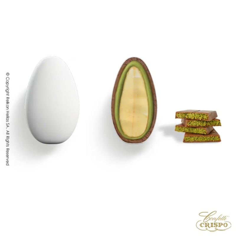 Κουφέτα Crispo - Snob Dubai Style Λευκό (0,5kg.) ≈85τμχ.