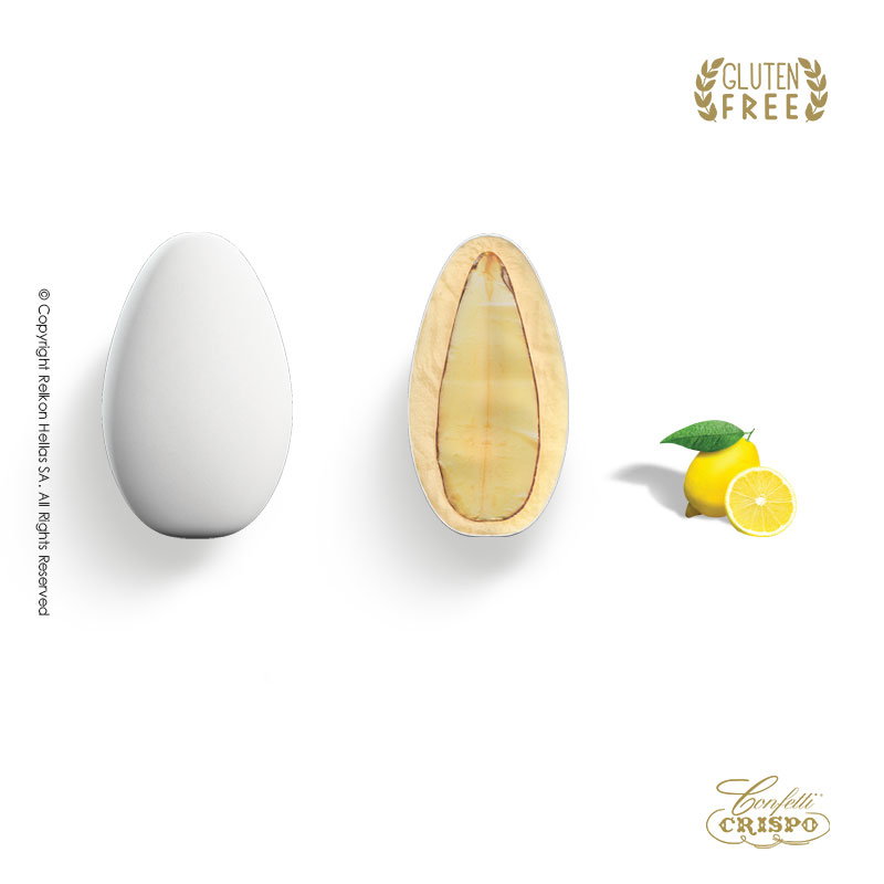 Κουφέτα Crispo - Snob Λεμόνι Λευκό (0,5kg.) ≈115τμχ.