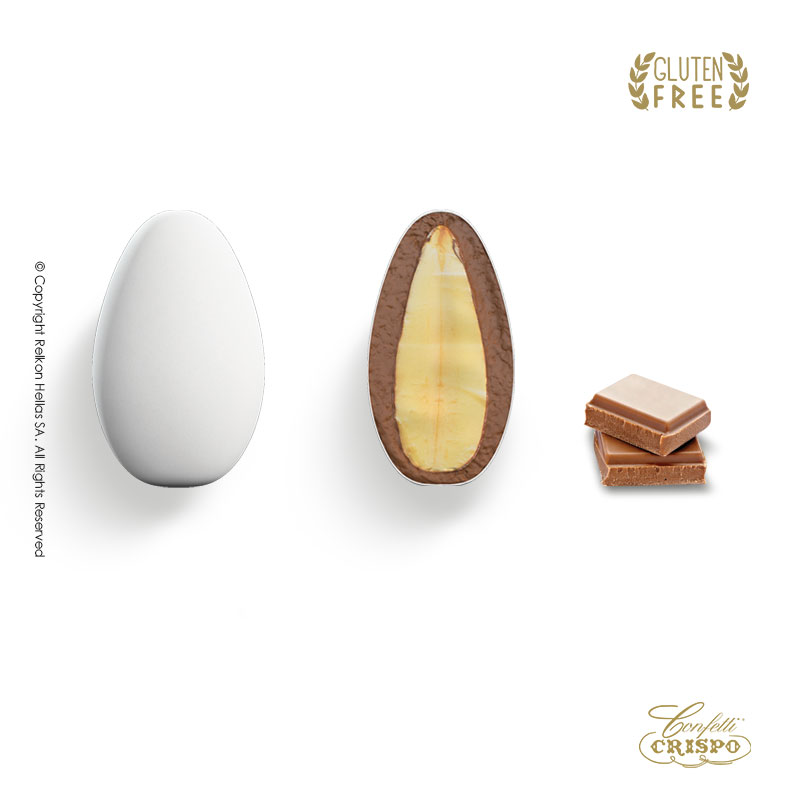 Κουφέτα Crispo - Snob Choco Latte Λευκό (0,5kg.) ≈115τμχ.