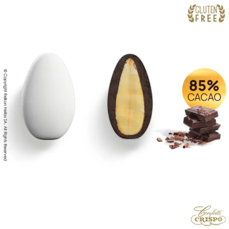 Κουφέτα Crispo - Snob Cacao Λευκό (1kg.) ≈180τμχ.