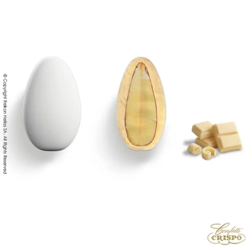 Κουφέτα Crispo - Snob Cioccolato Bianco Λευκή Σοκολάτα (1kg.) ≈180τμχ.