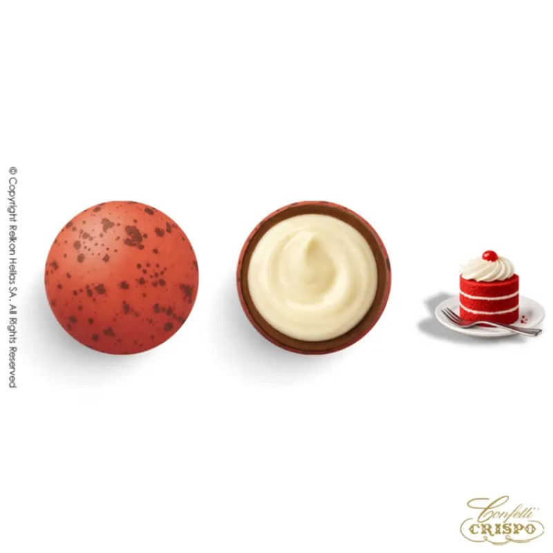 Κουφέτα Crispo - Ciocosoft Splash Red Velvet (0,9kg.) ≈135τμχ.