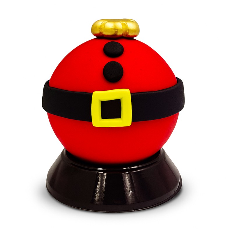 Χριστουγεννιάτικη Σοκολατένια Μπάλα – Στολή Άγιου Βασίλη