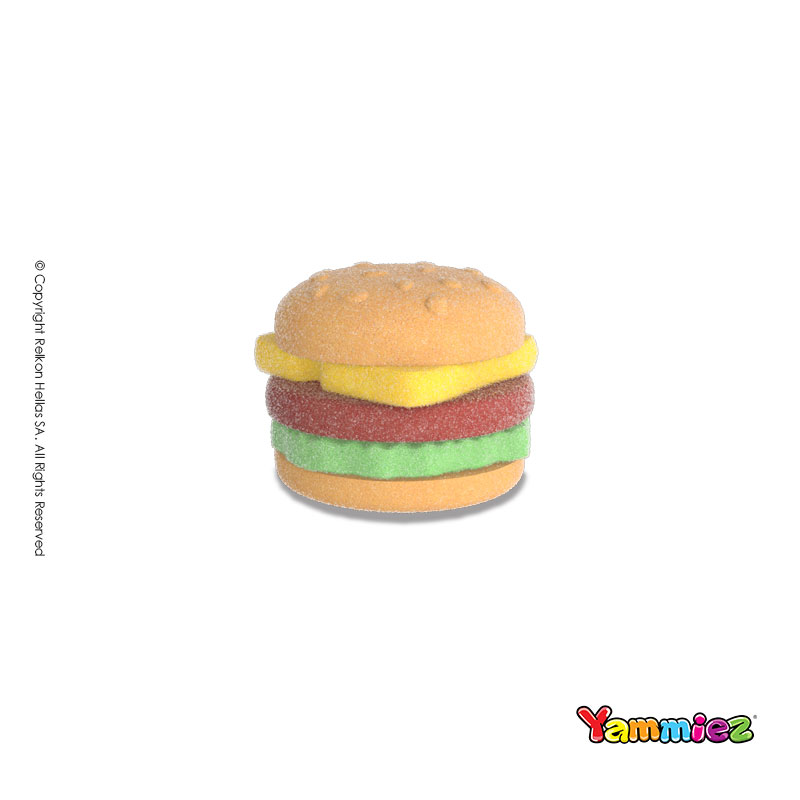 Marshmallows Yammiez - Burger 50gr. (12τμχ.)