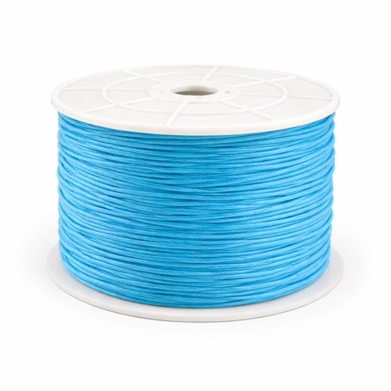 Κορδόνι Κηρωμένο 0,1εκ. - Χρώμα Τιρκουάζ Ανοιχτό (100μ.)