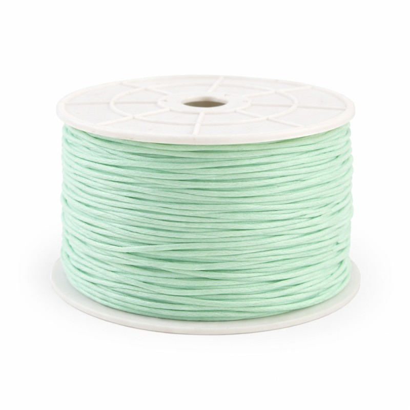 Κορδόνι Κηρωμένο 0,1εκ. - Χρώμα Βεραμάν (100μ.)