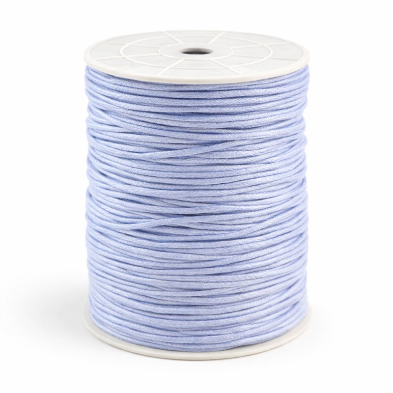 Κορδόνι Κηρωμένο 0,2εκ. - Χρώμα Λιλά (100μ.)