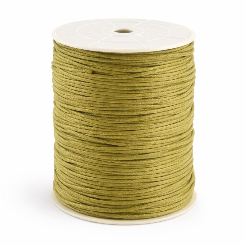 Κορδόνι Κηρωμένο 0,2εκ. - Χρώμα Χρυσό (100μ.)