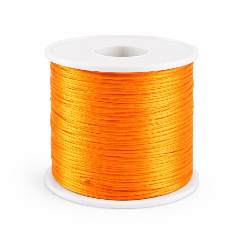 Κορδόνι Ποντικοουρά 0,1εκ. - Χρώμα Πορτοκαλί (100μ.)