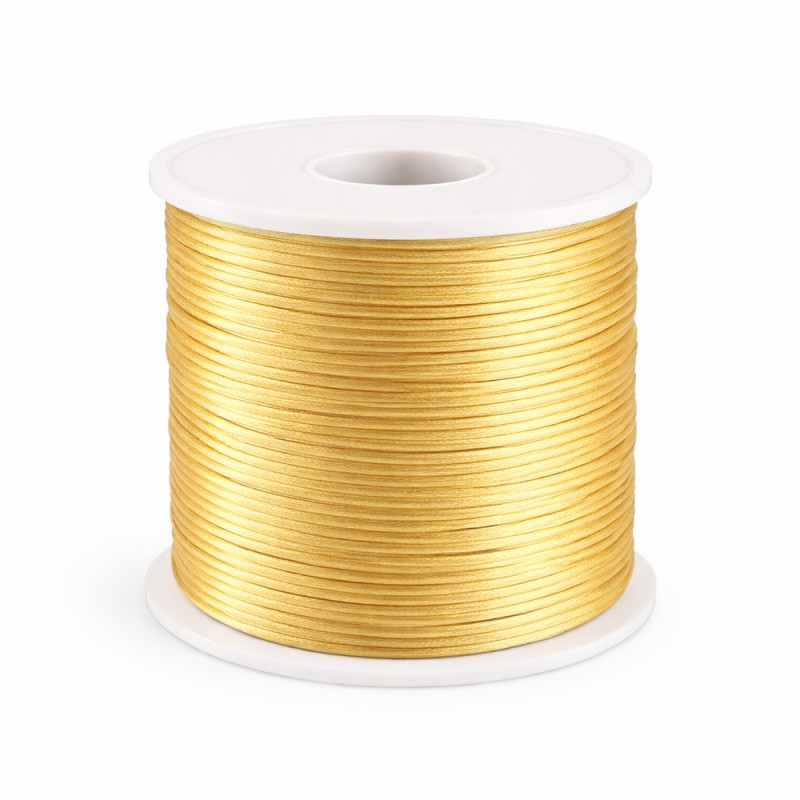 Κορδόνι Ποντικοουρά 0,1εκ. - Χρώμα Χρυσό (100μ.)