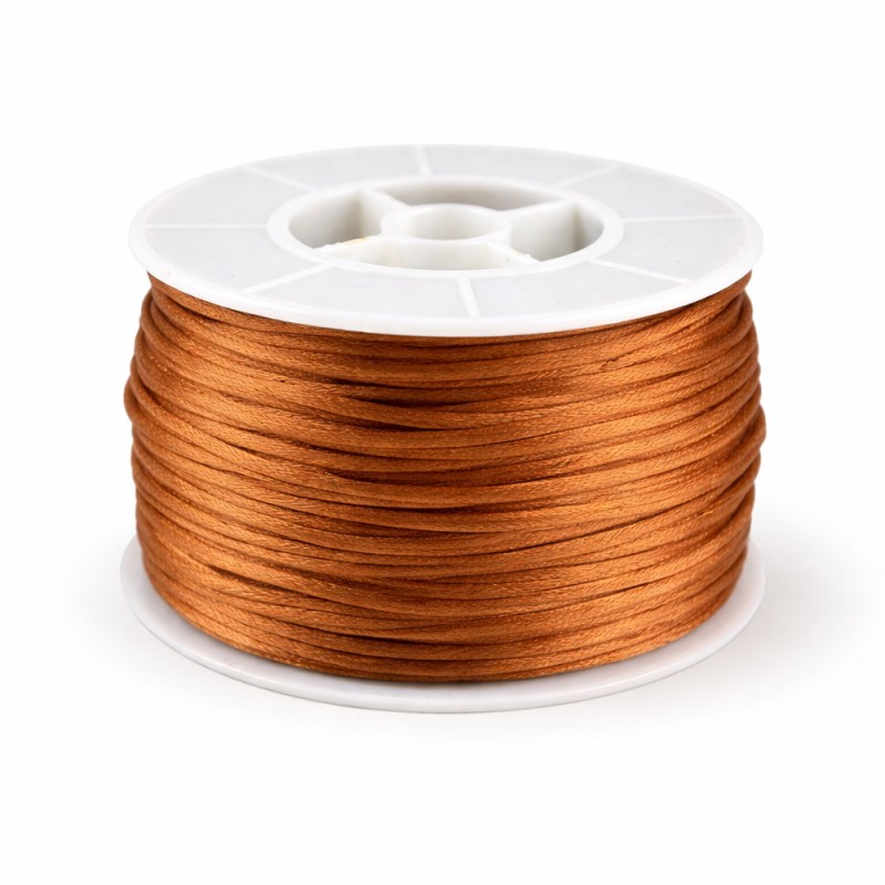 Κορδόνι Ποντικοουρά 0,2εκ. - Χρώμα Ανοιχτό Καφέ (50μ.)