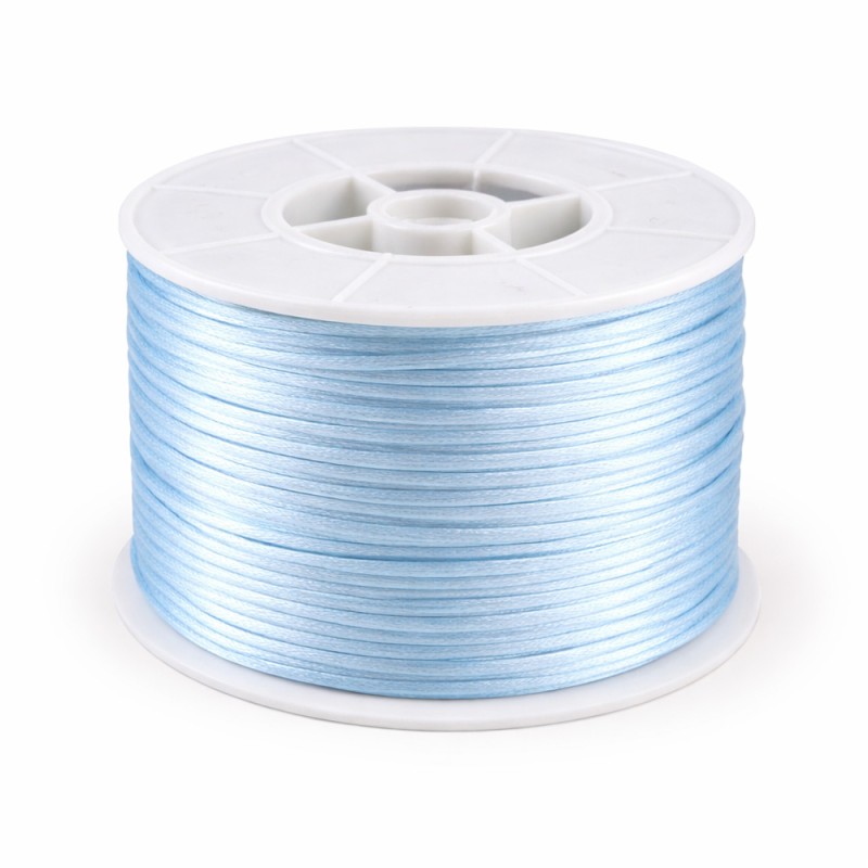 Κορδόνι Ποντικοουρά 0,2εκ. - Χρώμα Γαλάζιο (50μ.)