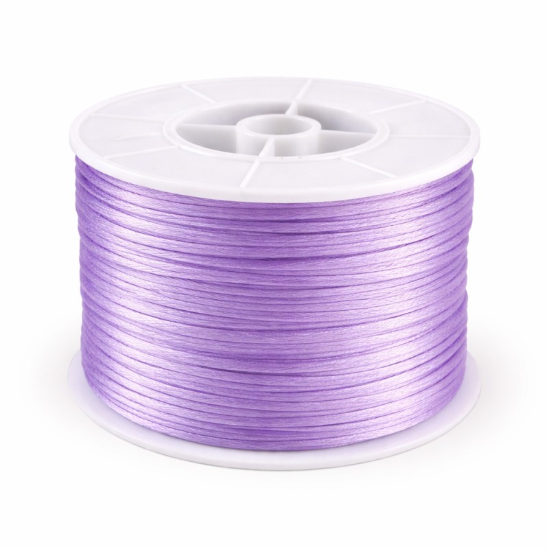 Κορδόνι Ποντικοουρά 0,2εκ. - Χρώμα Λιλά (50μ.)