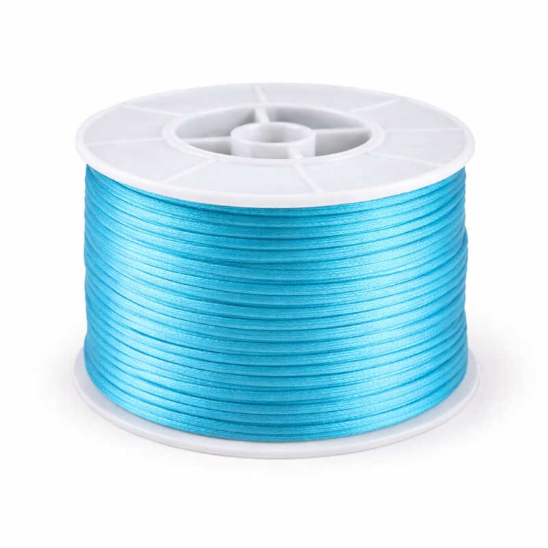 Κορδόνι Ποντικοουρά 0,2εκ. - Χρώμα Τιρκουάζ (50μ.)
