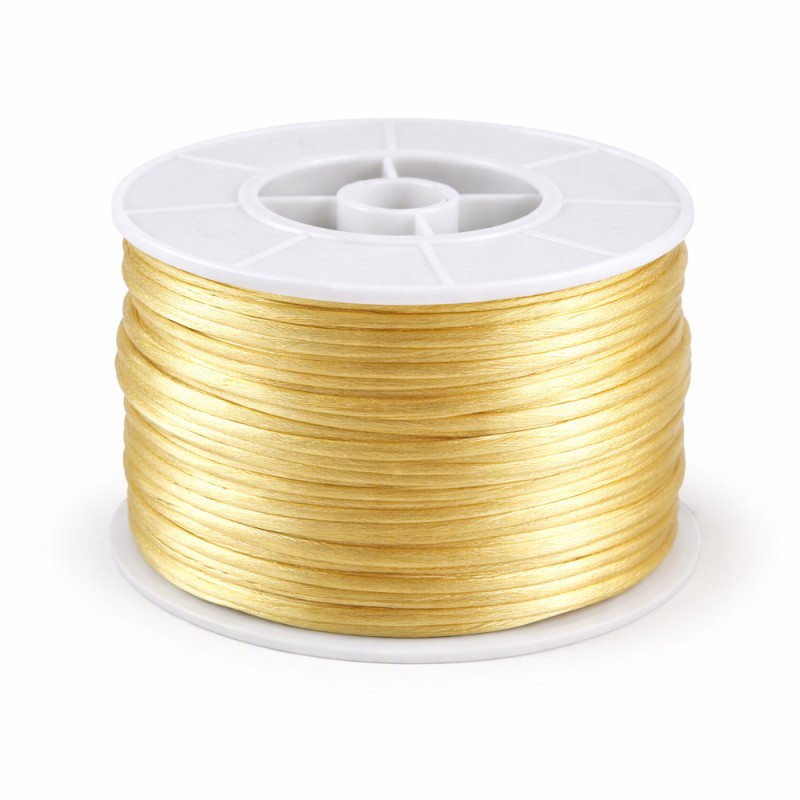 Κορδόνι Ποντικοουρά 0,2εκ. - Χρώμα Χρυσό (50μ.)