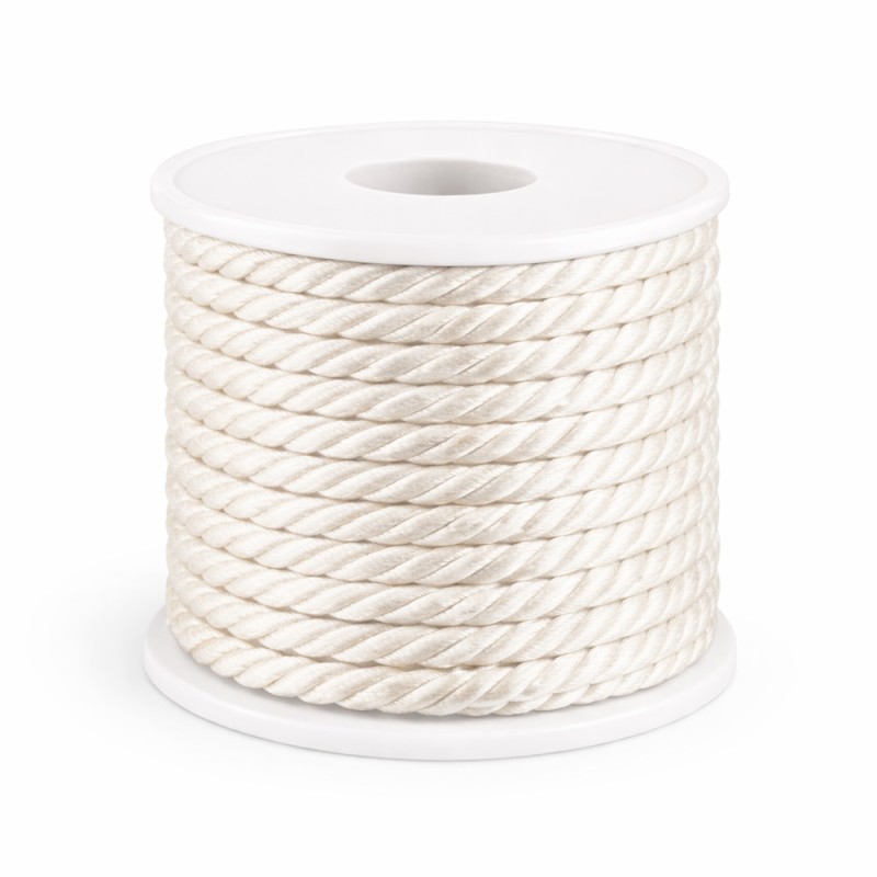 Κορδόνι Rayon 0,5εκ. - Χρώμα Εκρού (15μ.)