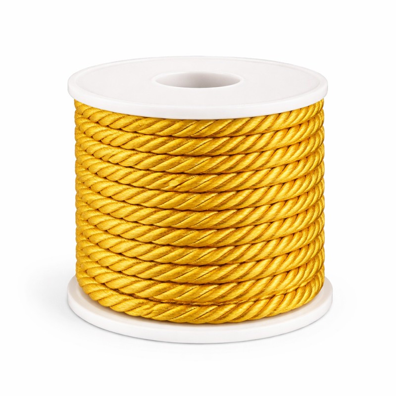 Κορδόνι Rayon 0,5εκ. - Χρώμα Κίτρινο (15μ.)