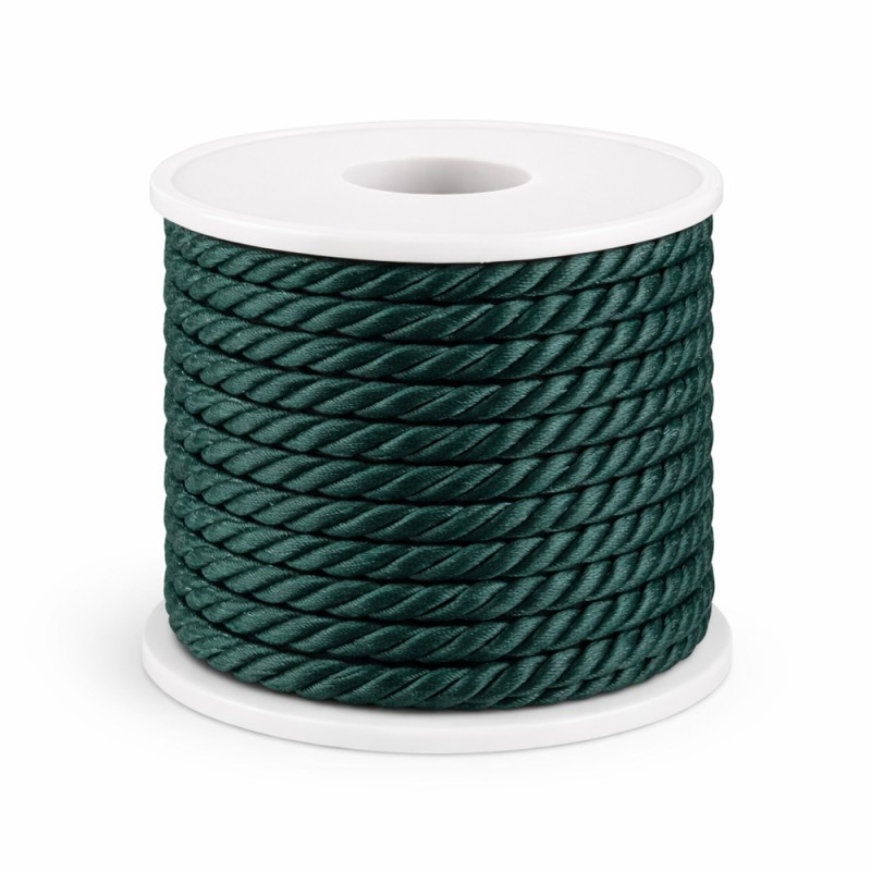 Κορδόνι Rayon 0,5εκ. - Χρώμα Κυπαρισσί (15μ.)