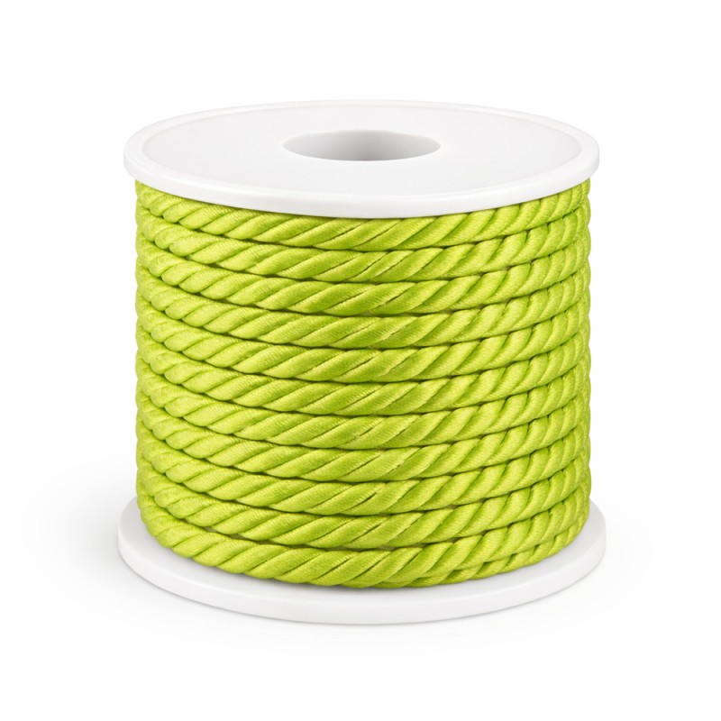 Κορδόνι Rayon 0,5εκ. - Χρώμα Λαχανί (15μ.)