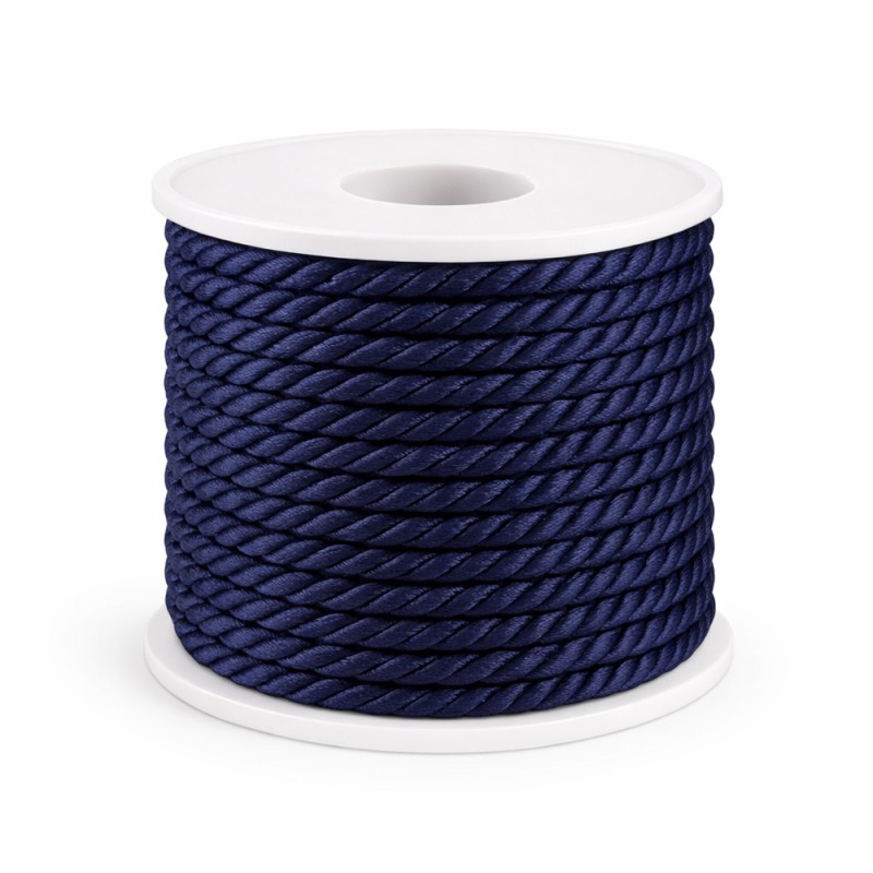 Κορδόνι Rayon 0,5εκ. - Χρώμα Μπλε (15μ.)