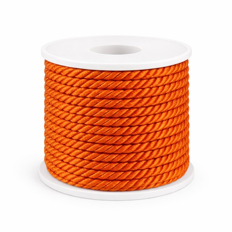 Κορδόνι Rayon 0,5εκ. - Χρώμα Πορτοκαλί (15μ.)