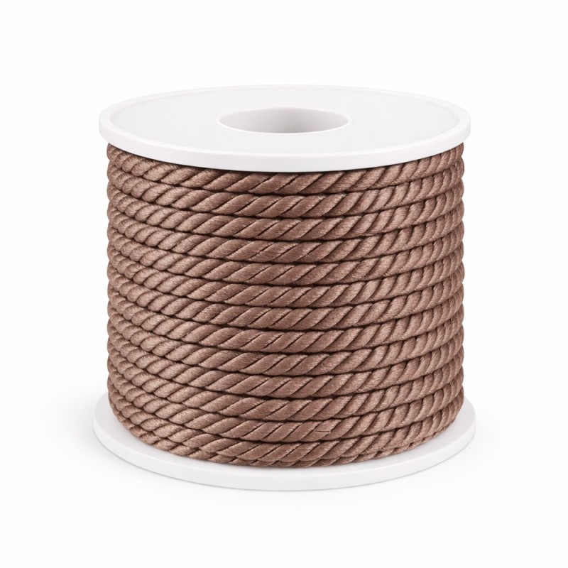 Κορδόνι Rayon 0,5εκ. - Χρώμα Πούδρα (15μ.)