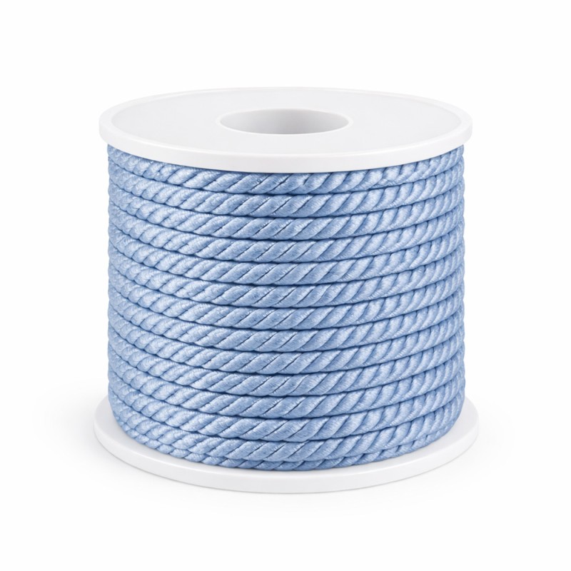 Κορδόνι Rayon 0,5εκ. - Χρώμα Σιέλ (15μ.)