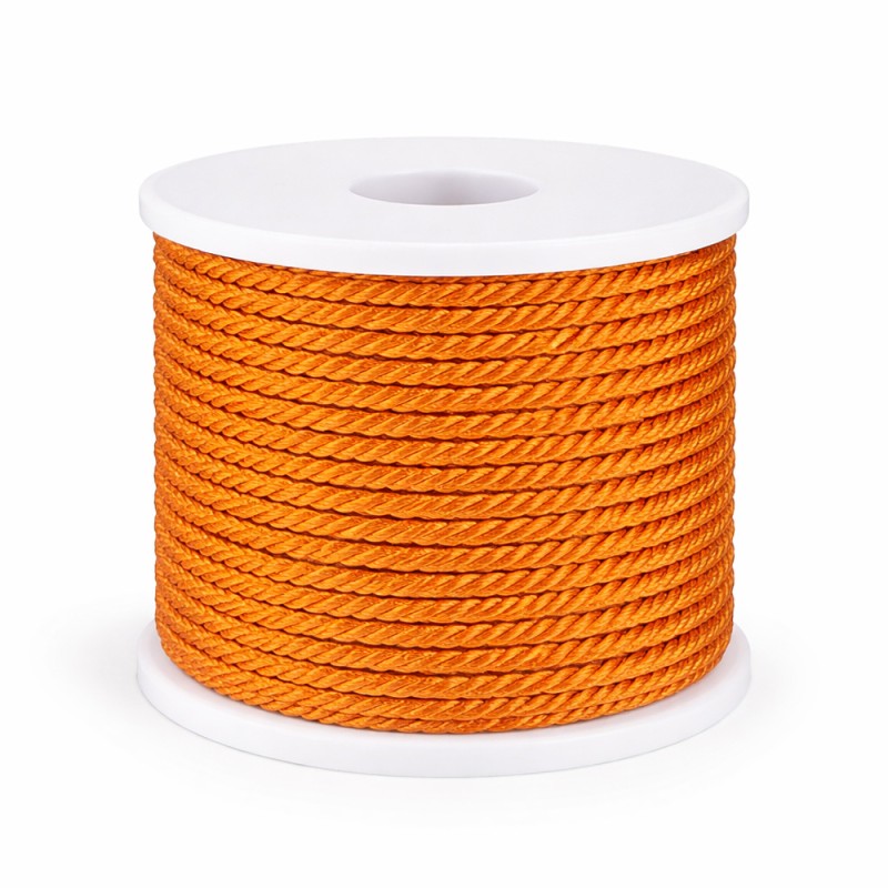 Κορδόνι Rayon 0,3εκ. - Χρώμα Πορτοκαλί (50μ.)