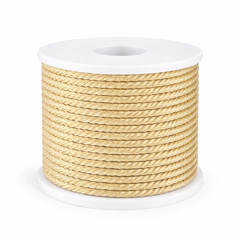Κορδόνι Rayon 0,3εκ. - Χρώμα Σαμπανί (50μ.)