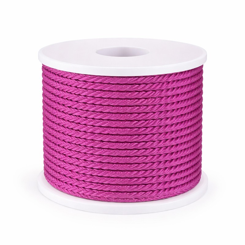 Κορδόνι Rayon 0,3εκ. - Χρώμα Σκούρο Φούξια (50μ.)