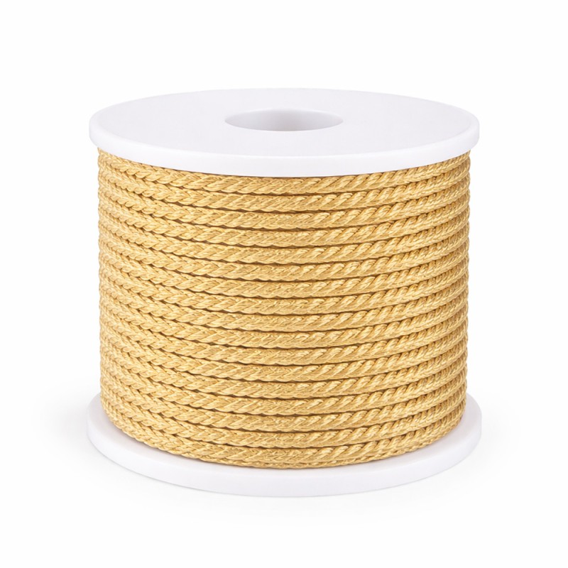Κορδόνι Rayon 0,3εκ. - Χρώμα Χρυσό (50μ.)