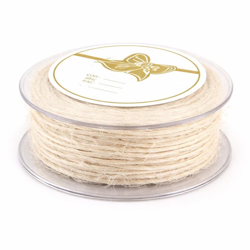 Κορδόνι Σπάγκος 0,3εκ. - Χρώμα Λευκό (30μ.)