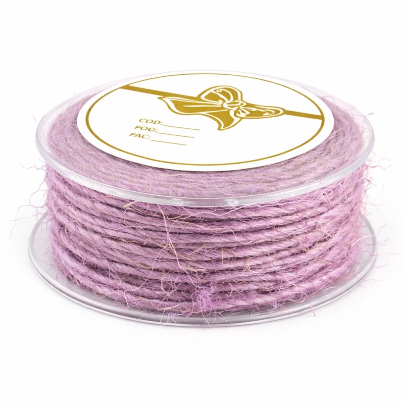 Κορδόνι Σπάγκος 0,3εκ. - Χρώμα Λιλά (30μ.)