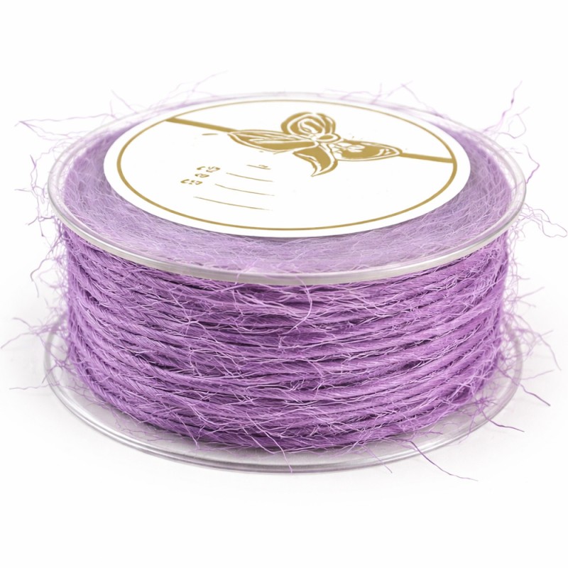 Κορδόνι Σπάγκος 0,3εκ. - Χρώμα Μωβ (30μ.)