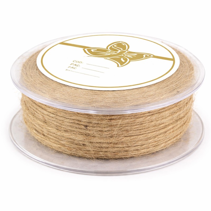 Κορδόνι Σπάγκος 0,1εκ. - Χρώμα Φυσικό (50μ.)
