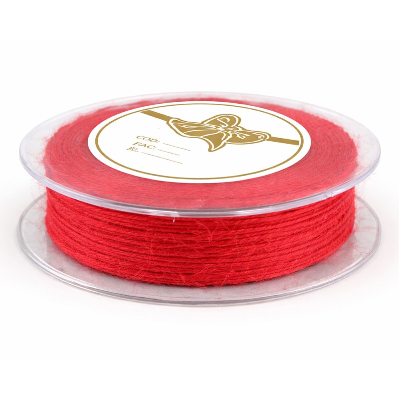 Κορδόνι Σπάγκος 0,1εκ. - Χρώμα Κόκκινο (50μ.)